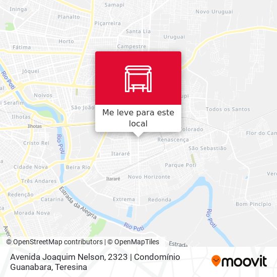 Avenida Joaquim Nelson, 2323 | Condomínio Guanabara mapa