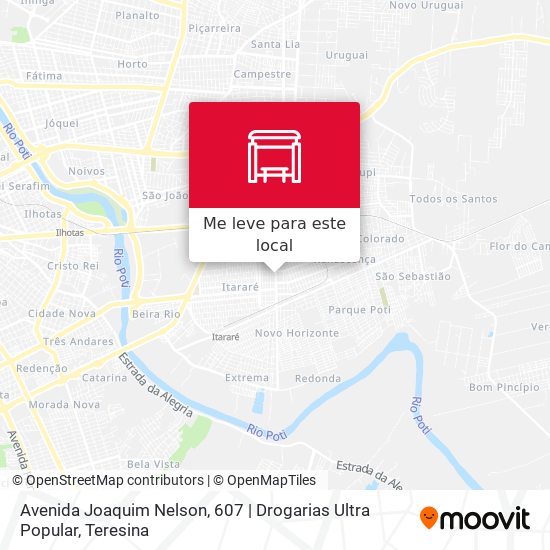 Avenida Joaquim Nelson, 607 | Drogarias Ultra Popular mapa