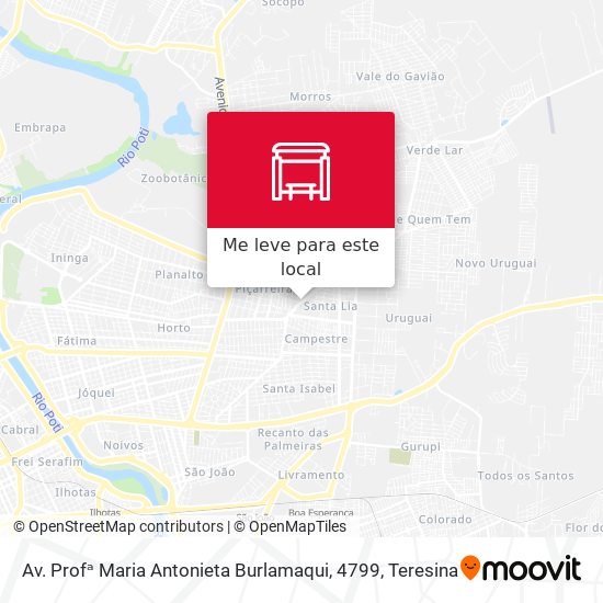 Av. Profᵃ Maria Antonieta Burlamaqui, 4799 mapa