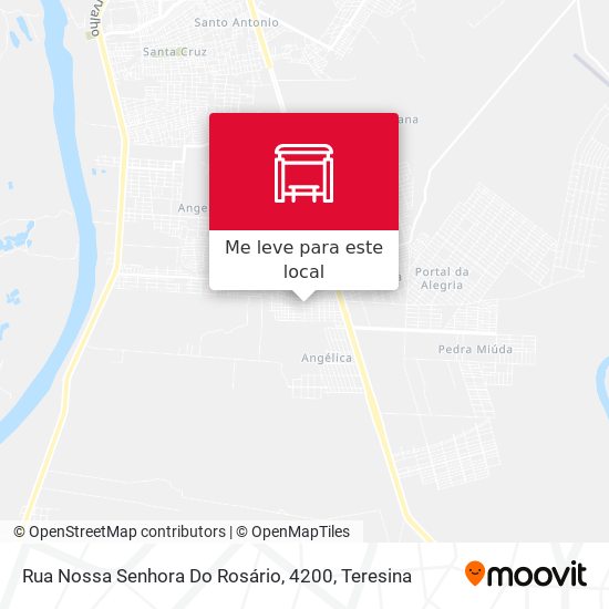 Rua Nossa Senhora Do Rosário, 4200 mapa