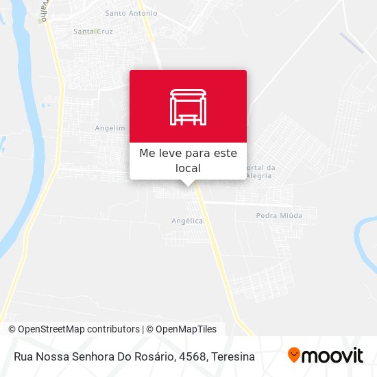 Rua Nossa Senhora Do Rosário, 4568 mapa