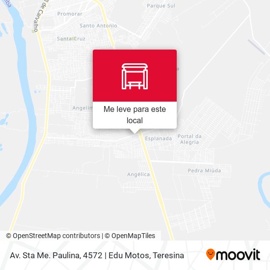 Av. Sta Me. Paulina, 4572 | Edu Motos mapa
