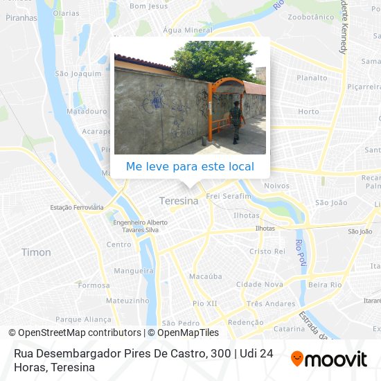 Rua Desembargador Pires De Castro, 300 | Udi 24 Horas mapa
