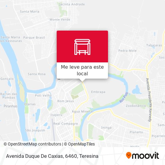Avenida Duque De Caxias, 6460 mapa