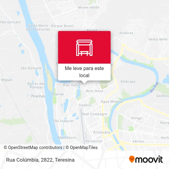 Rua Colúmbia, 2822 mapa