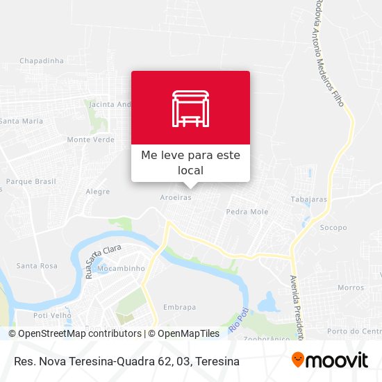 Res. Nova Teresina-Quadra 62, 03 mapa