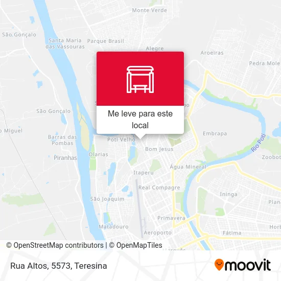 Rua Altos, 5573 mapa