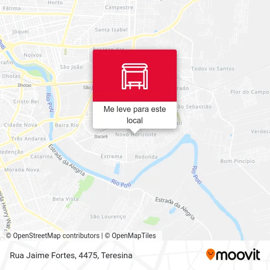 Rua Jaime Fortes, 4475 mapa