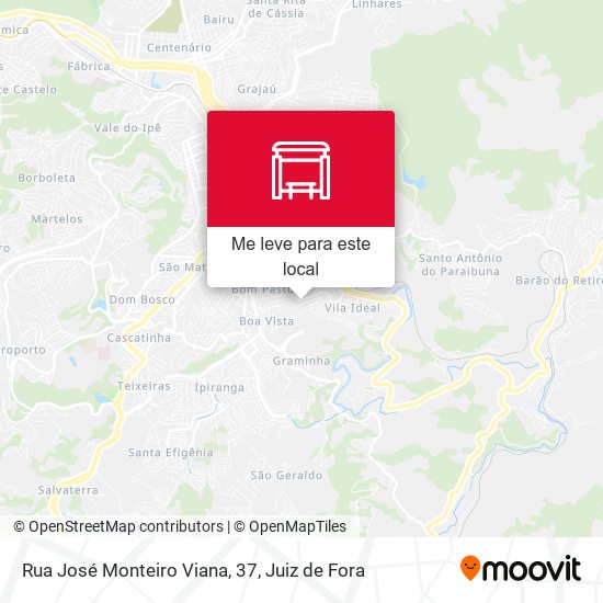 Rua José Monteiro Viana, 37 mapa