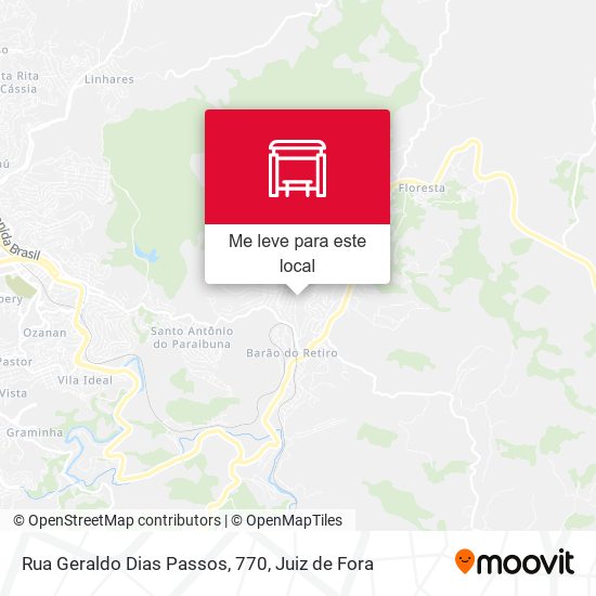 Rua Geraldo Dias Passos, 770 mapa