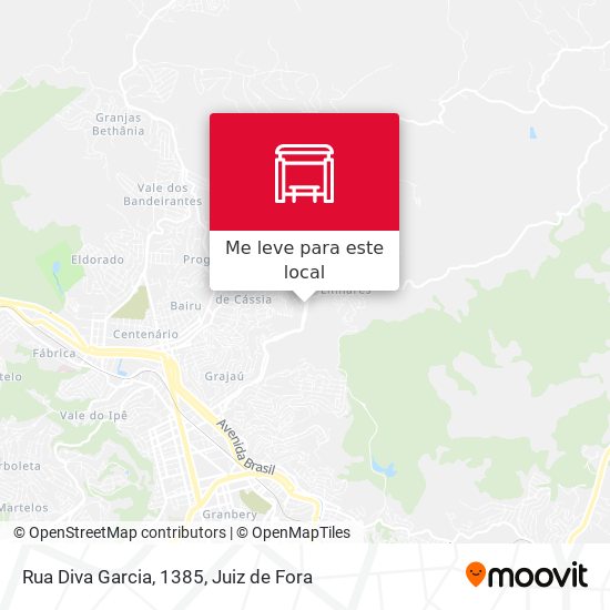 Rua Diva Garcia, 1385 mapa