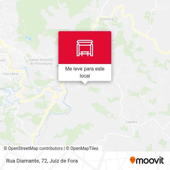 Rua Diamante, 72 mapa