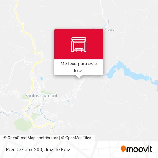 Rua Dezoito, 200 mapa