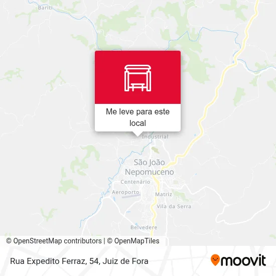Rua Expedito Ferraz, 54 mapa