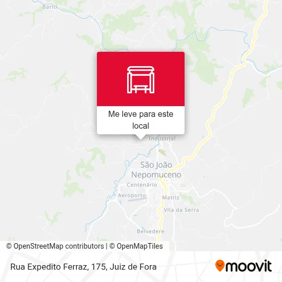 Rua Expedito Ferraz, 175 mapa