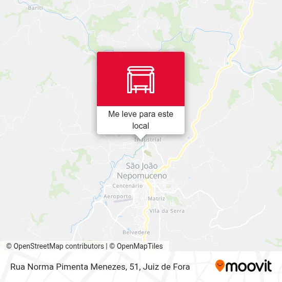 Rua Norma Pimenta Menezes, 51 mapa