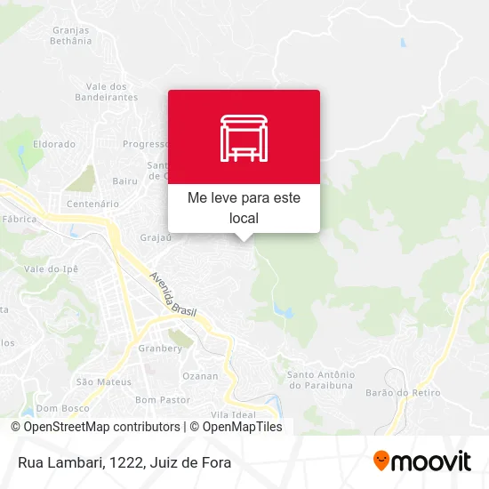 Rua Lambari, 1222 mapa