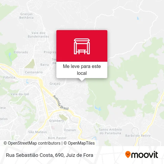 Rua Sebastião Costa, 690 mapa
