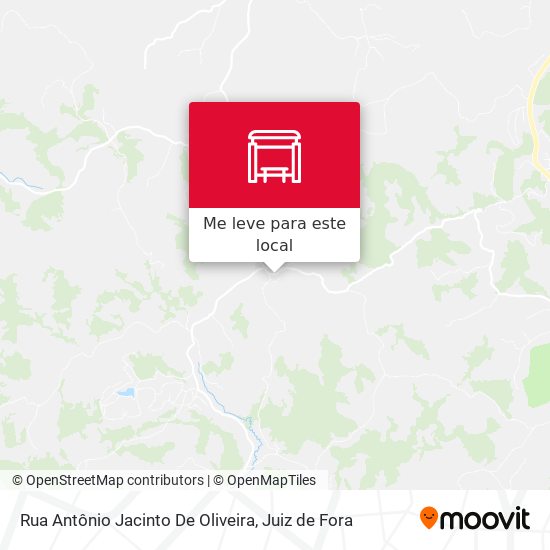 Rua Antônio Jacinto De Oliveira mapa