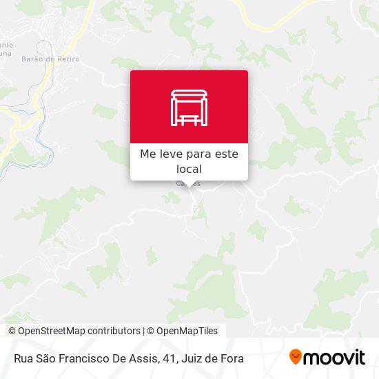 Rua São Francisco De Assis, 41 mapa