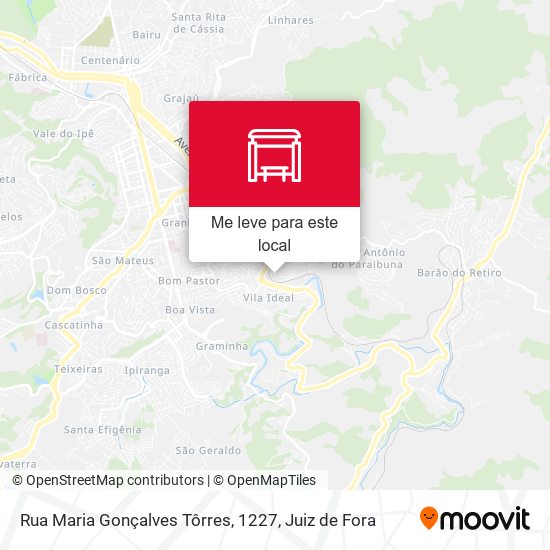 Rua Maria Gonçalves Tôrres, 1227 mapa