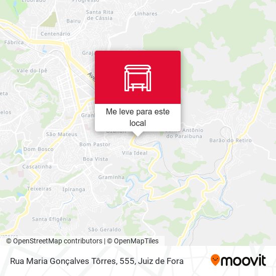 Rua Maria Gonçalves Tôrres, 555 mapa