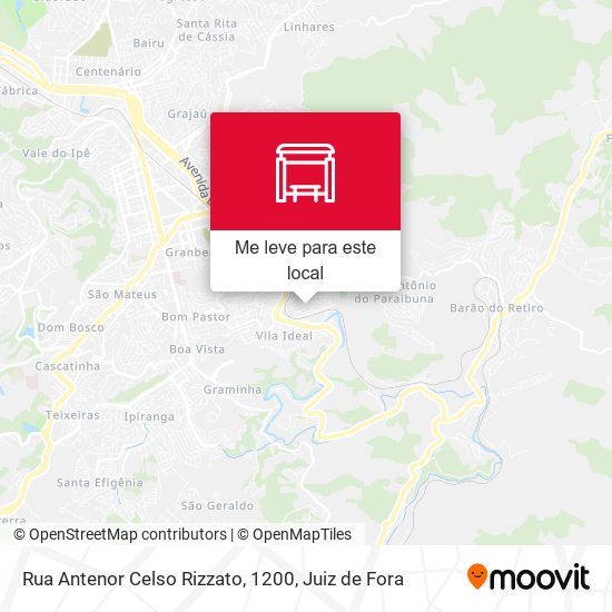 Rua Antenor Celso Rizzato, 1200 mapa