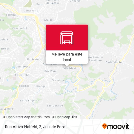Rua Altivo Halfeld, 2 mapa
