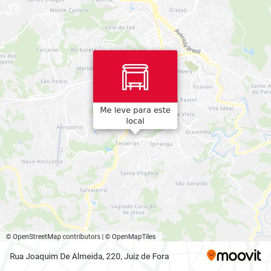 Rua Joaquim De Almeida, 220 mapa