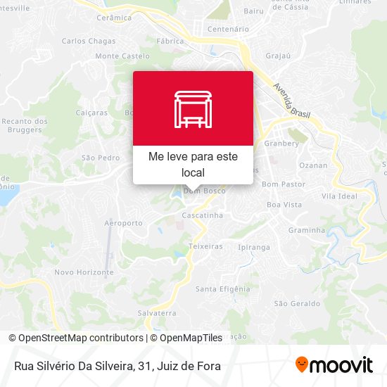 Rua Silvério Da Silveira, 31 mapa