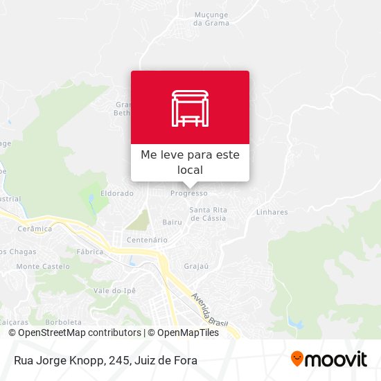 Rua Jorge Knopp, 245 mapa