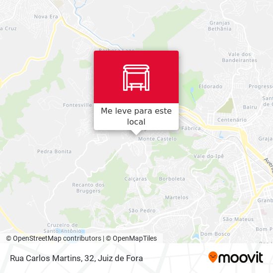 Rua Carlos Martins, 32 mapa