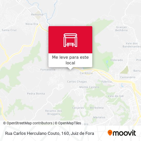 Rua Carlos Herculano Couto, 160 mapa