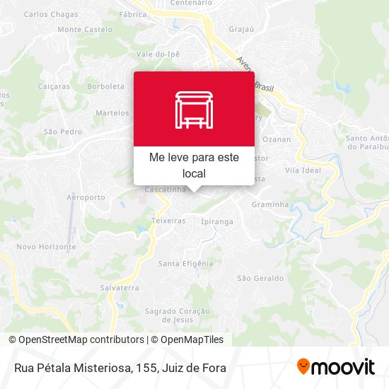 Rua Pétala Misteriosa, 155 mapa
