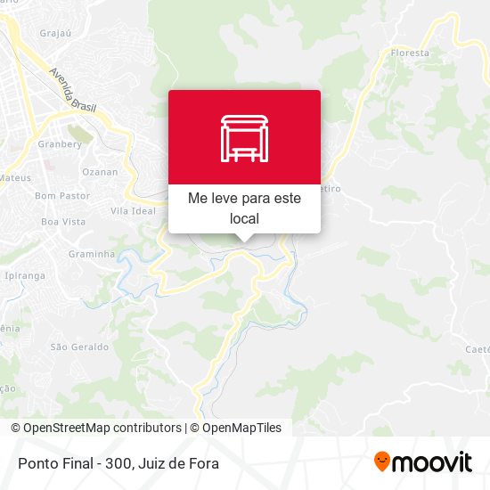 Ponto Final - 300 mapa