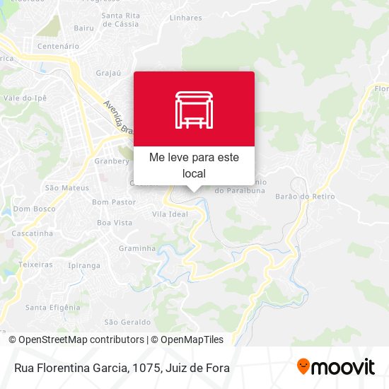 Rua Florentina Garcia, 1075 mapa