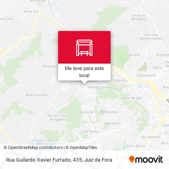 Rua Guilardo Xavier Furtado, 435 mapa