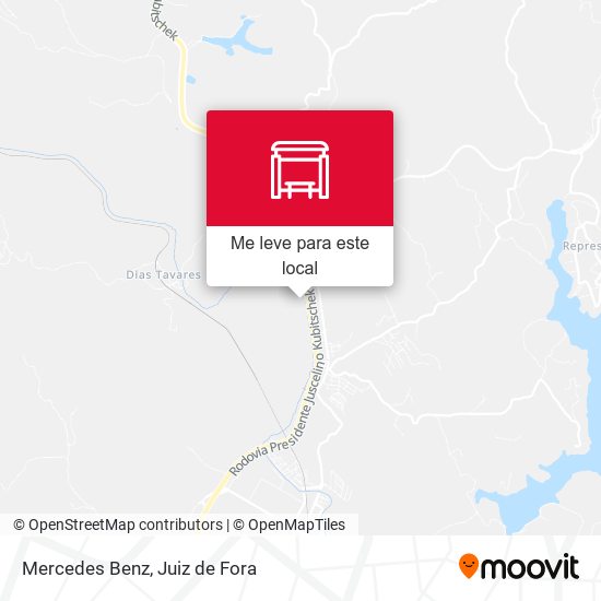 Mercedes Benz mapa