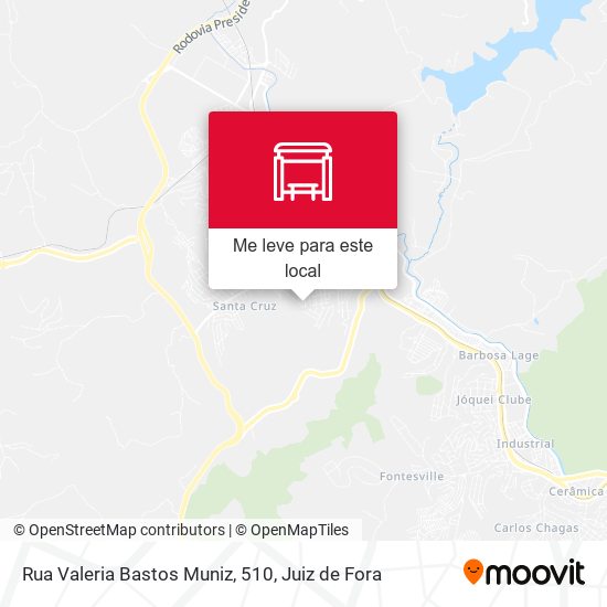 Rua Valeria Bastos Muniz, 510 mapa