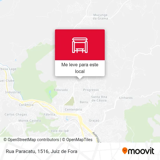 Rua Paracatu, 1516 mapa