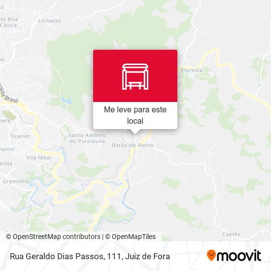 Rua Geraldo Dias Passos, 111 mapa