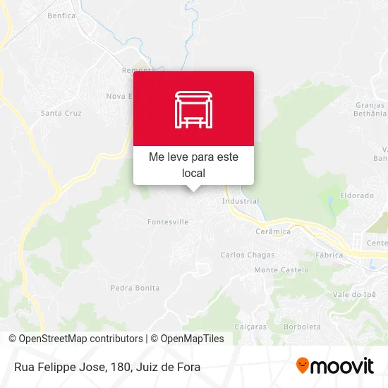 Rua Felippe Jose, 180 mapa