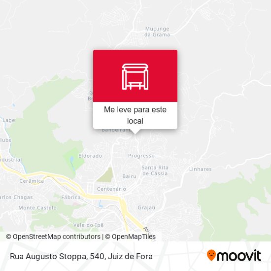 Rua Augusto Stoppa, 540 mapa