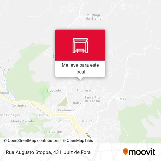 Rua Augusto Stoppa, 431 mapa