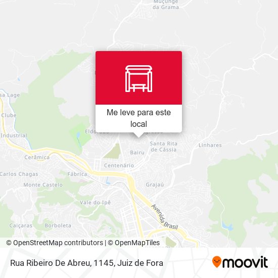 Rua Ribeiro De Abreu, 1145 mapa