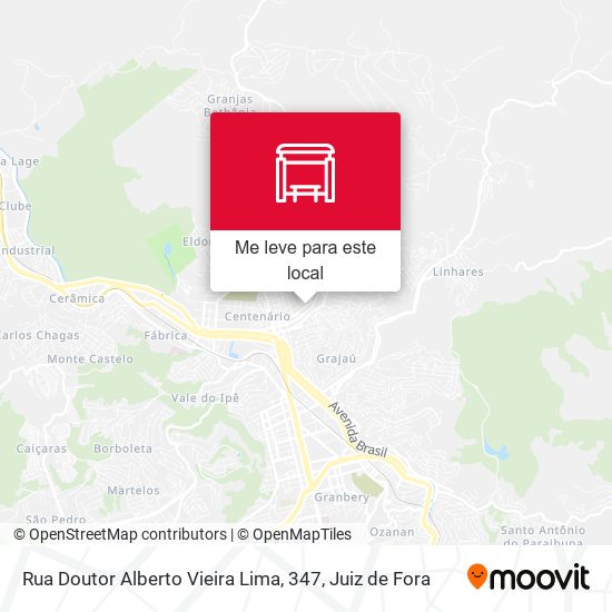 Rua Doutor Alberto Vieira Lima, 347 mapa