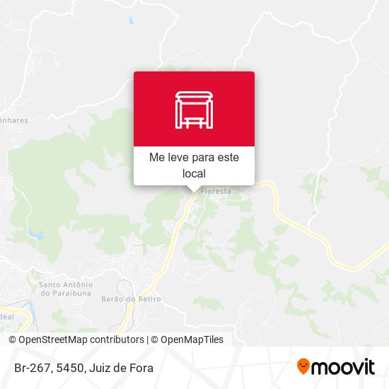 Br-267, 5450 mapa