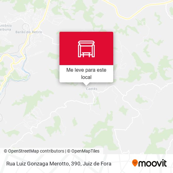 Rua Luiz Gonzaga Merotto, 390 mapa