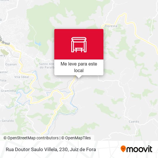 Rua Doutor Saulo Villela, 230 mapa