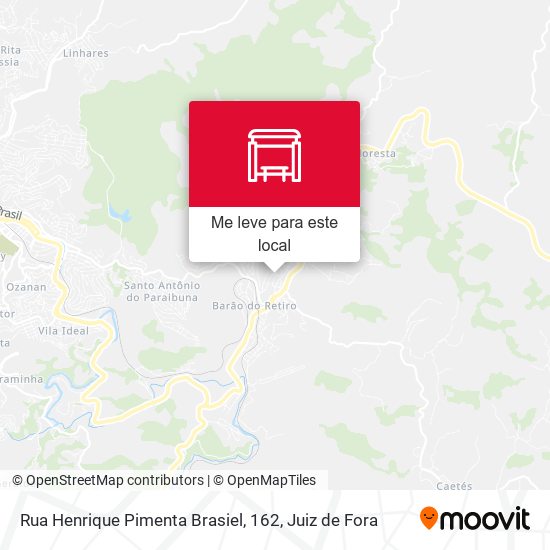 Rua Henrique Pimenta Brasiel, 162 mapa